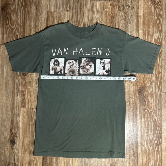 Vintage Van Halen 3 Tour 1998 Giant Tag T-Shirt - Picture 4 of 6